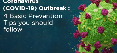 Coronavirus (COVID-19) Outbreak: 4 Basic Prevention Tips you should follow